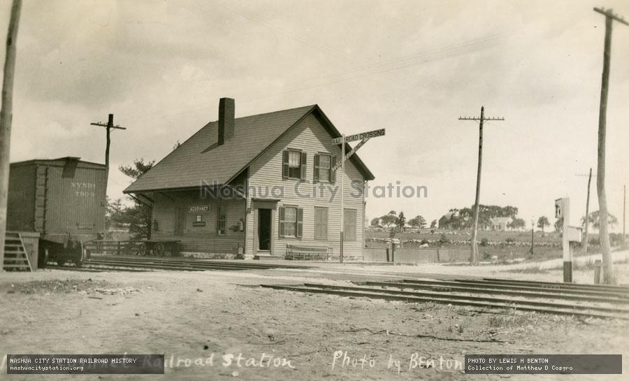 Postcard: Acushnet Railroad Station